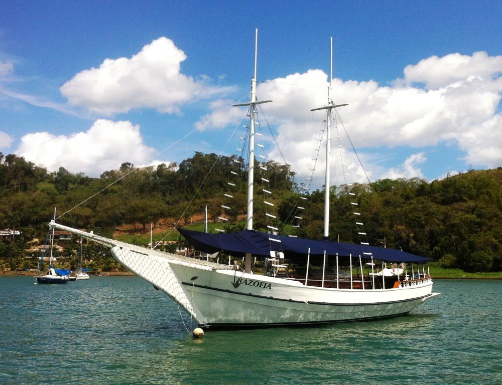 Brazil, Marina Farol de Paraty, Pier 1 - Paraty - Rio de Janeiro. Luxury Schooner - Paraty Angra Reis